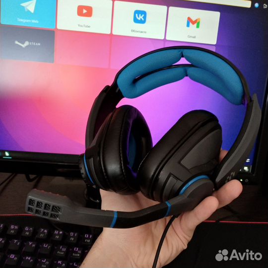 Epos Sennheiser GSP300 чёрные