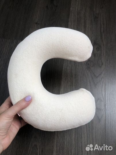 Детская дорожная подушка надувная для грудничка