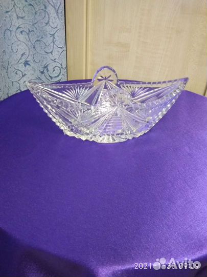 Хрустальные вазы эпохи СССР