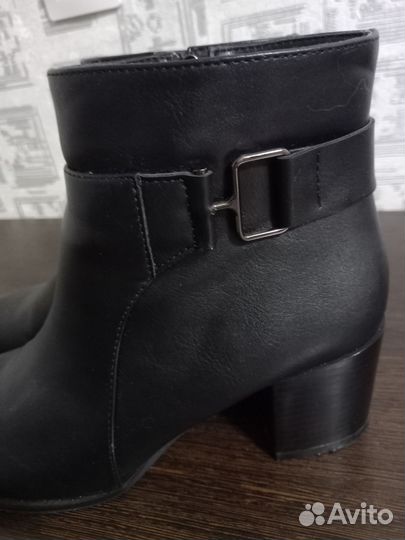 Ботильоны натуральная кожа 39 р