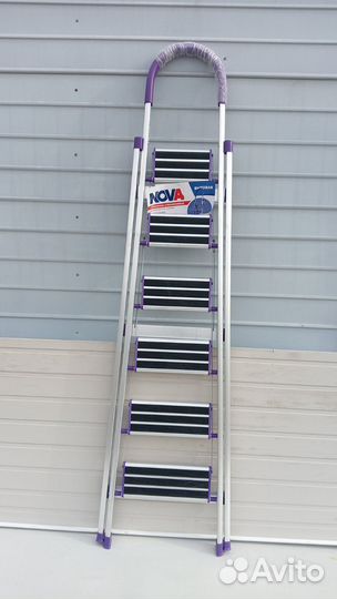 Стремянка алюминиевая 6 ступеней