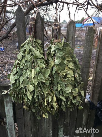 Дубовые-березовые-пихтовые веники отличного качест