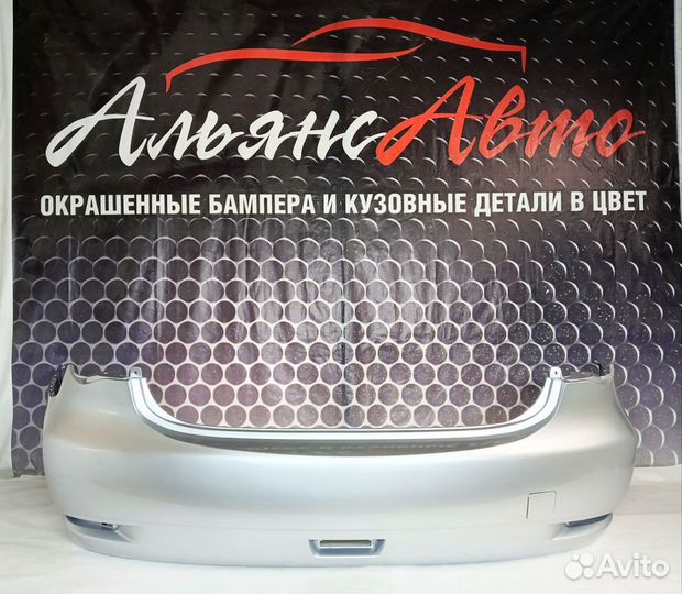 Бампер задний на Nissan Almera G15