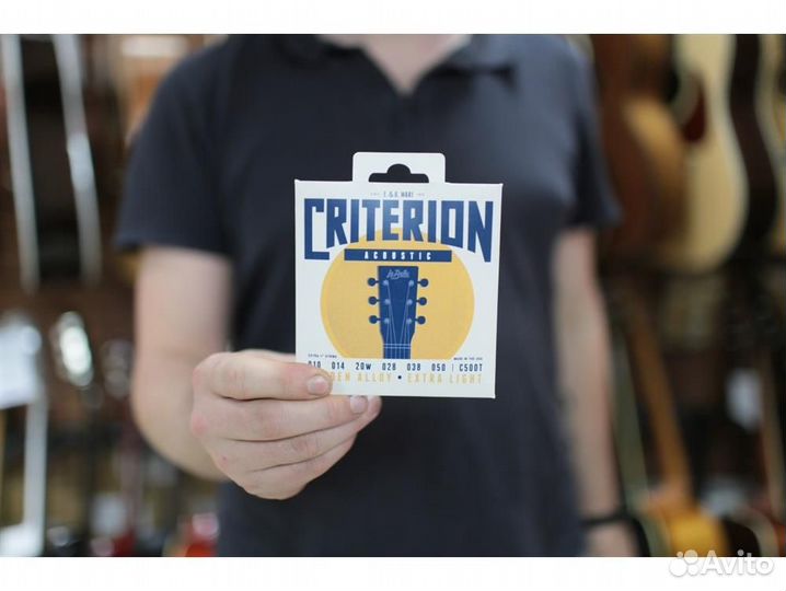 La Bella C500T Criterion 10-50 струны для акустиче