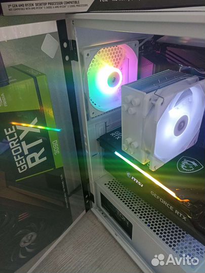MSI fatality SET RTX 3090 24GB/Ryzen7 5700X/64озу