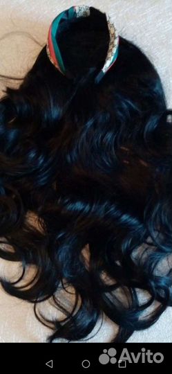 Парик на ободке. Светлый продан