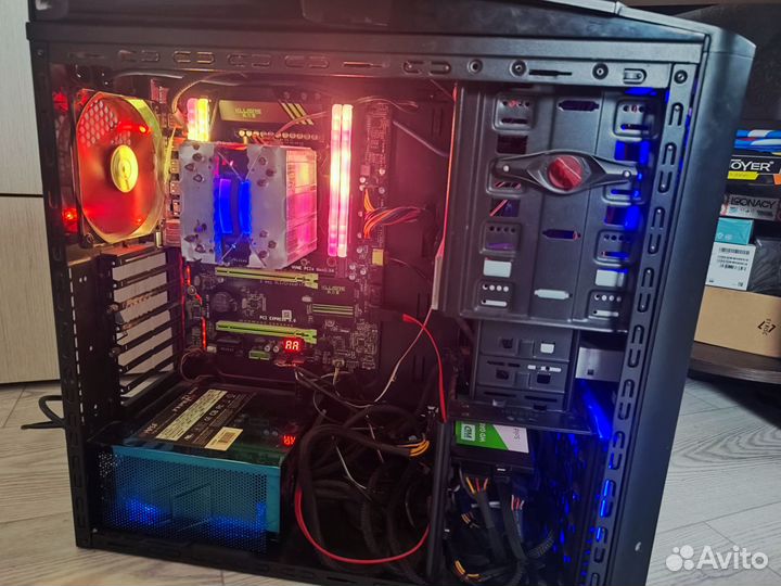 Игровой пк/е5 2667v2 8/16 4000 MHz/озу 32gb