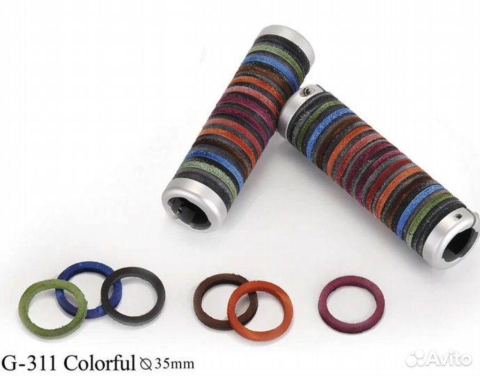 Грипсы кожаные аналог Brooks Plump