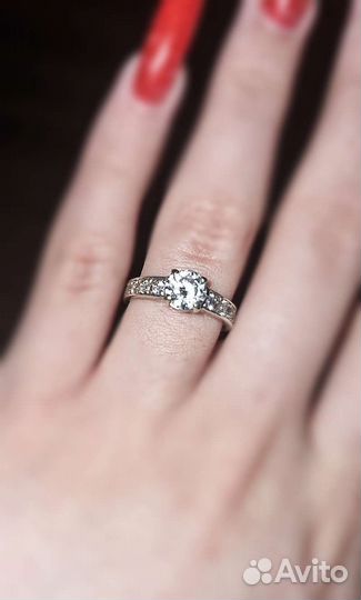 Серебряное кольцо