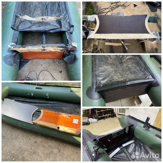 Ремонт лодок пвх, порезов,бронирование,усиление