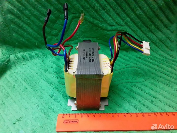 Трансформатор понижающий 14V.8A(7v+7v)