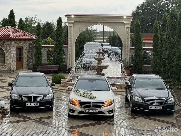 Аренда авто с водителем mercedes 222