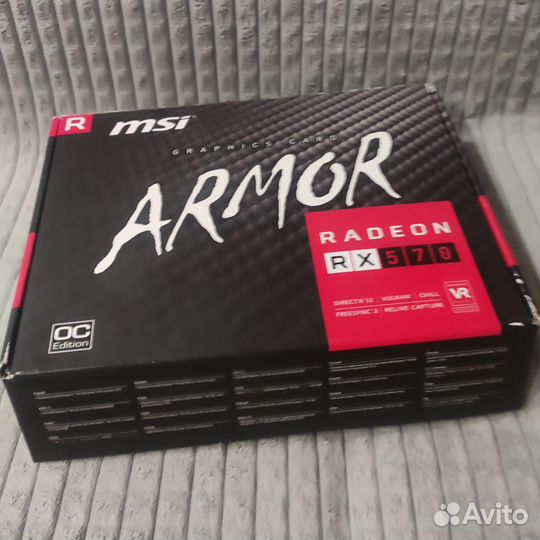 Видеокарта AMD Radeon RX 570 Armor OC 8GB