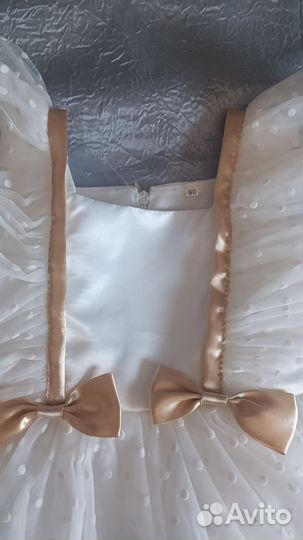 Детское нарядное платье 90 размер