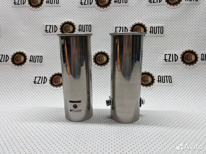 Насадка на глушитель нержавеющая сталь D51