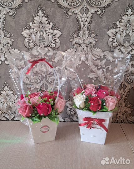Мыльные розы(букеты)