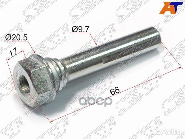 Направляющая суппорта FR mitsubishi pajero/montero