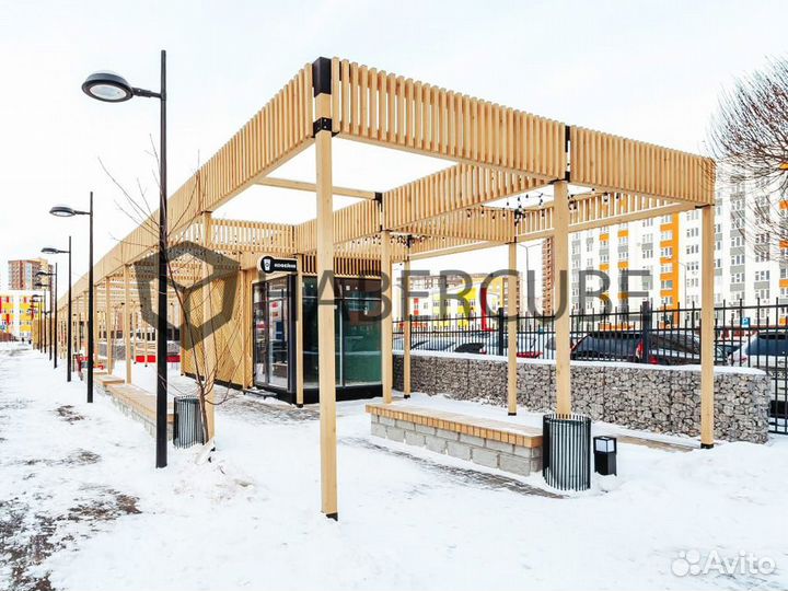 Кронштейн для строительства беседки HiberCube raft