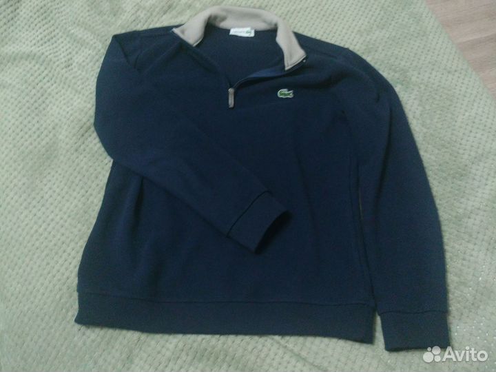 Полузамок lacoste синий m