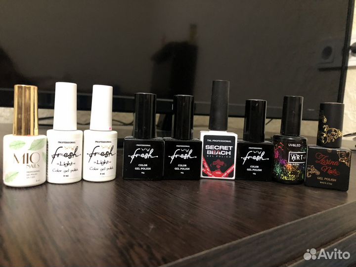 Гель лаки для маникюра