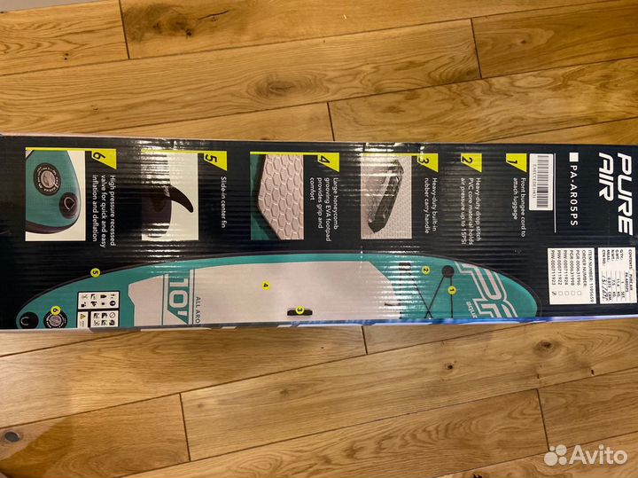 Сап борд Aqua marina PA, 10.2 (до 100 кг) новый 22