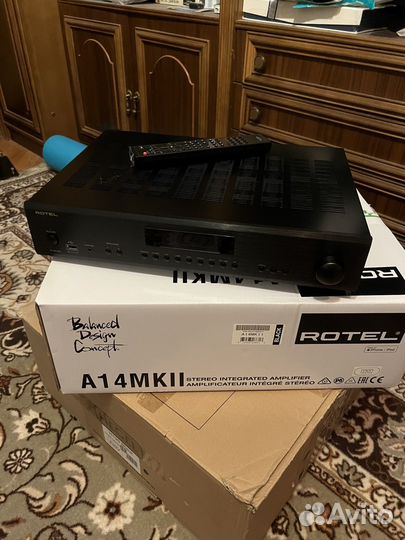 Интегральный усилитель Rotel A14 mkii