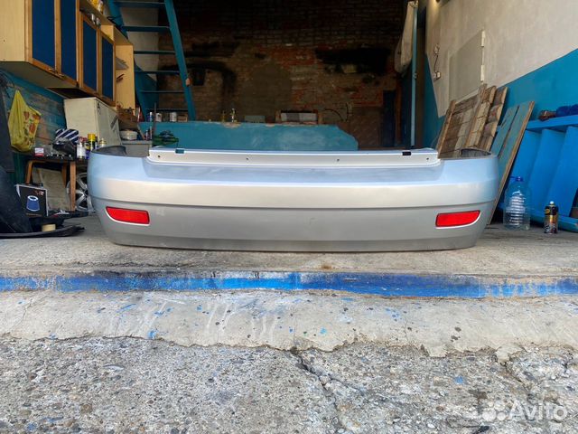 Бампер задний приора 1