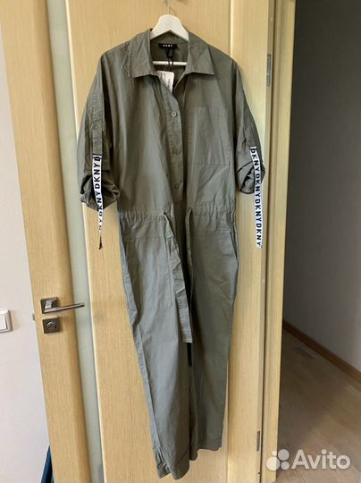 Комбинезон dkny новый xs хаки