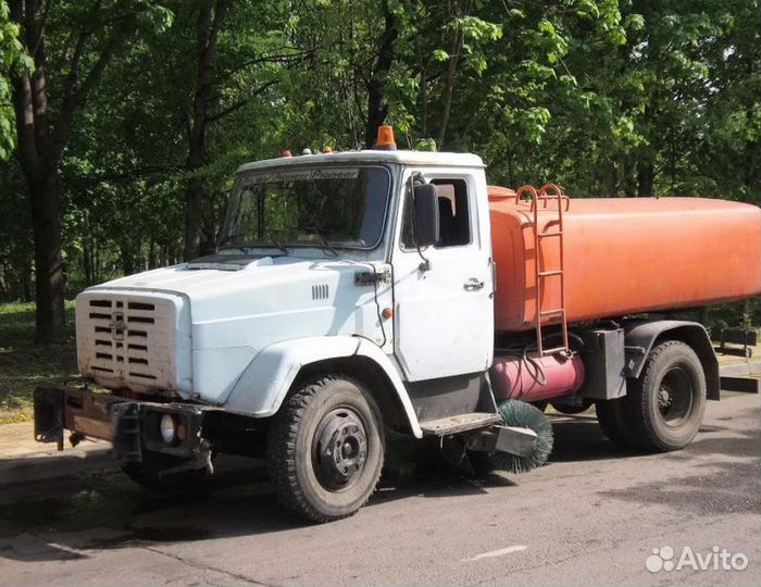 Доставка воды водовозом