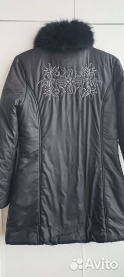 Куртка осенняя зимняя женская размер 40