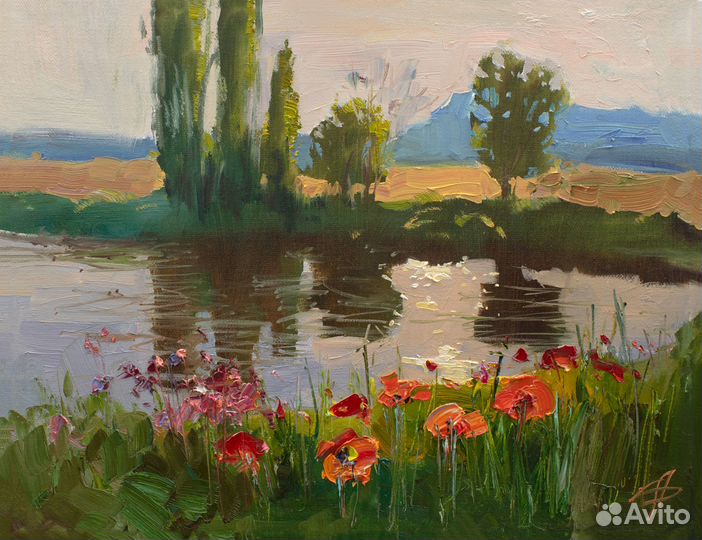 Крымские пейзажи, кисти Анны Двыдченко