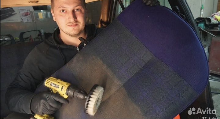 Щетки для химчистки ковров, мебели, авто