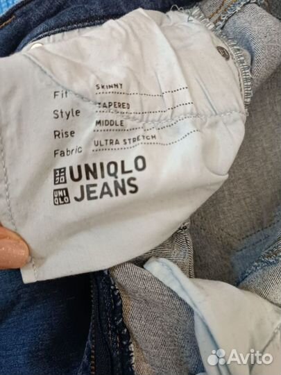 Джинсы skinny uniqlo jeans Новые. Размер 44