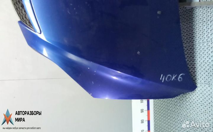 Капот Mazda 3 BL 2008