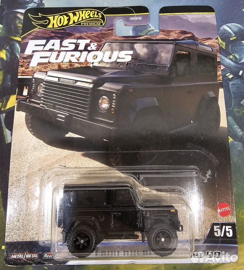 Hot Wheels Premium Fast & Furious Land Rover