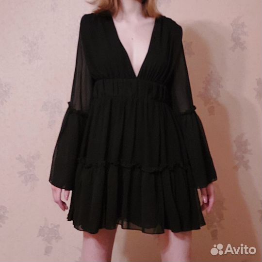 Платье женское чёрное резмер 42-44
