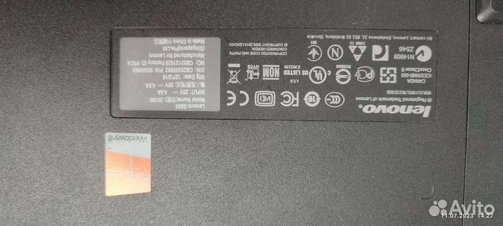 Ноутбук lenovo g580