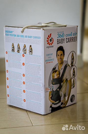 Ergo Baby 360 Cool Air Carbon + Доставка