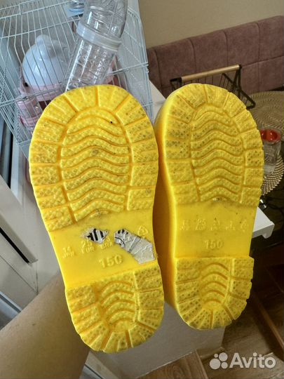 Резиновые сапоги 22 размер