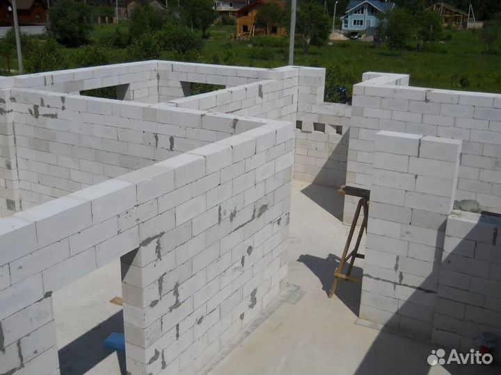 Газосиликатный блок Газобетон Пеноблок