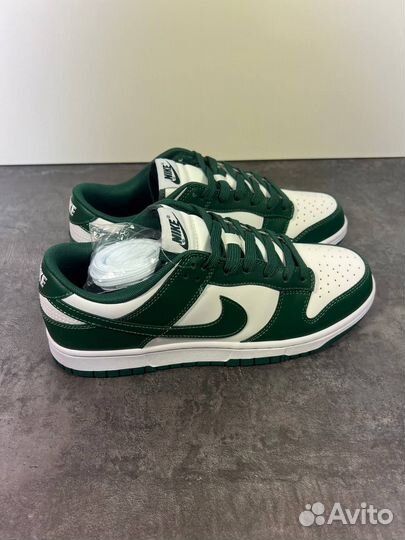 Кроссовки Nike Dunk Low White Green