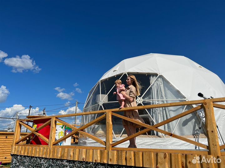 Геокупол Палатка Лето D6