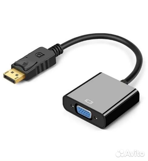 Переходник с VGA на DisplayPort (новый)