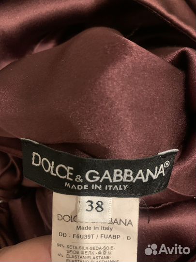 Dolce gabbana платье оригинал