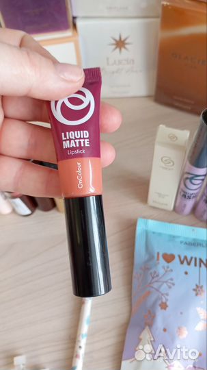 Помада Орифлейм и faberlic