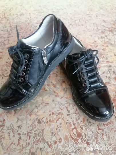 Туфли школьные для девочки 34 размер