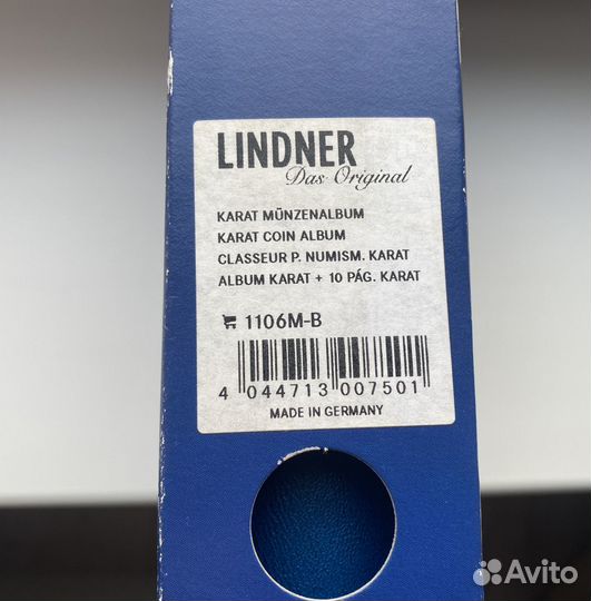 Альбом для монет Lindner Karat