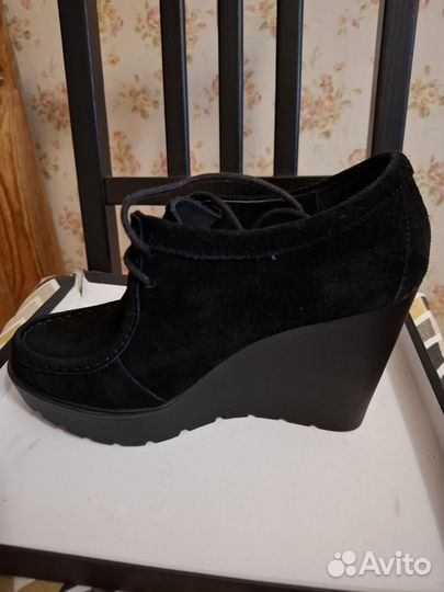 Ботильоны из натуральной кожи/замша