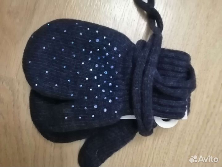 Варежки новые размер 2-4