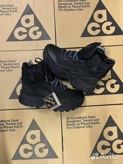 Nike acg air zoom gaiadome gore tex black